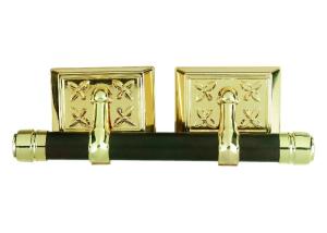 China Plastic Panel Type Wholesale Coffin Handles , Casket Bar PP Recycled Material factory