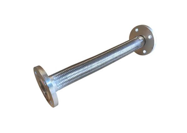 DN150 Style Oil Pipe Metal Flange Connection SS 304 Braided Bellows Flexible
