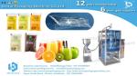 How to pack the juice in a special shape bag BSTV-450P