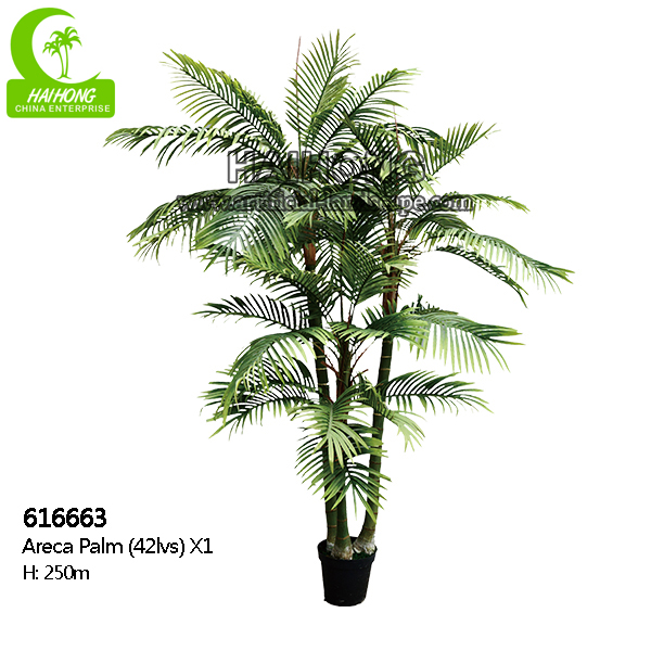artificial areca palm