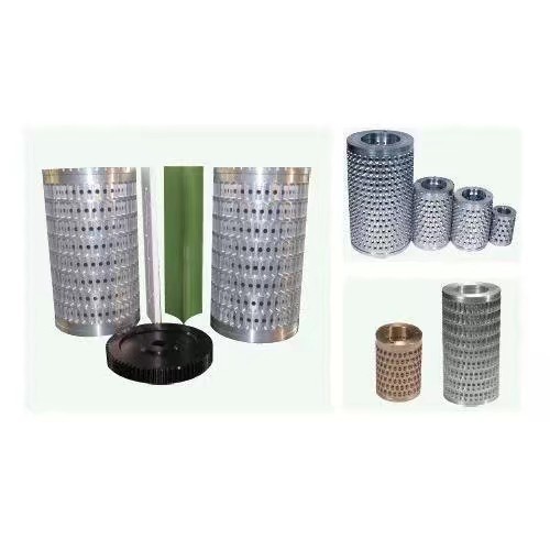 China Soft Gelatin Encapsulation Machine Die Roll Ø103x152 Aluminium Alloy factory