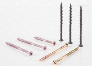 China Zinc Plated CSK Wood Screw 6 Ribs Reverse Thread JIS Standard Philips Drive factory