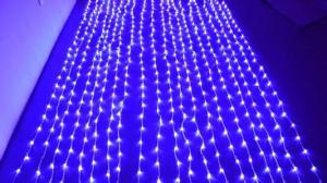 China christmas waterfall lights factory