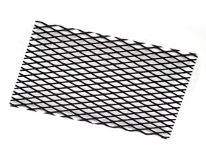 China 2.4m Length Expanded Metal Wire Mesh Galvanized Steel Black Powder Coated factory