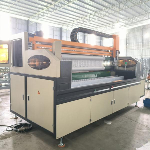 China Electronic Control Pocket Spring Gluing Machine Manual Type Assembling Platform factory