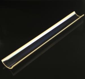 China Arc Fused OEM Design Quartz Glass Plate For Uv Lamp factory