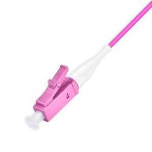 China Pigtail Multimode OM4 Fiber Optic Pigtail LC Simplex/Duplex factory