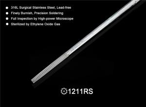 China 1211RS 7RL 7 Round Liner Premium Sterile Tattoo Needles 50pcs In A Pack factory