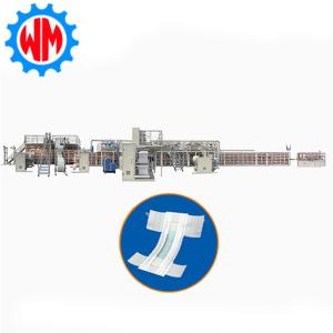 China PLC Control Baby Pull Diaper Production Line Professional 380V 50HZ factory