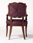 Mahogany wood fabric upholstery leisure chair/wooden dining chair/desk chair,arm