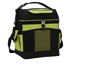 China Non Woven Insulated Cooler Lunch Bag 25x20x14cm With Aluminum Foil Lining factory