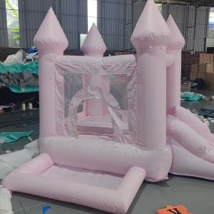 China Oxford Cloth Inflatable Bubble House White Inflatable Bouncy Castle factory