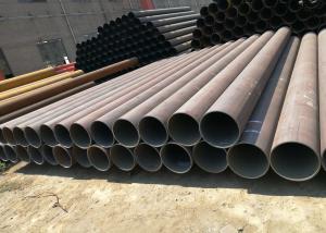 China Natural Gas Industries GB T 9711 GRA Black ERW Steel Tube factory