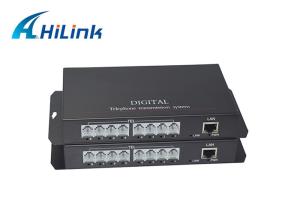 China PCM Telephone Fiber Optic Media Converter 1ch 10/100M Ethernet AC220V Power Supply factory