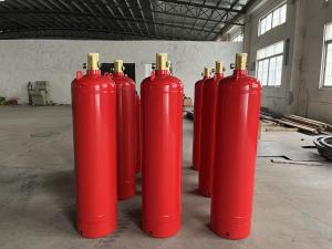 China 4.2MPa Carbon Steel FM200 Automatic Fire Extinguisher 120L 150L 180L factory