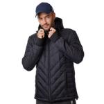 100% Down Heated Jacket Waterproof Thermal Puffer Jacket With Detachable Hood