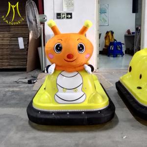China Hansel amusement park games electric kids bumper car coin operated factory