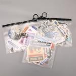 PVC Zipper Storage Bag Clear Waterproof for Cosmetic Jewelry Hair Accessories