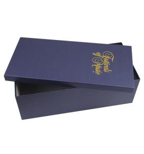 China Custom Thick Cardboard Gift Boxes For Wine Bottles Beverage Storage Packaging factory