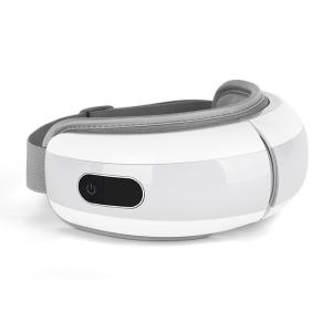 China 1200mAh Electric Stress Therapy Electric Eye Massager Soft PU Eye Care factory