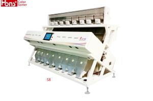 China 8Chutes 504 Channels Multifunction Large Capacity Rice/ Grain Color Sorter Nice Price factory