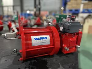 China Double Acting Scotch Yoke Pneumatic Actuator factory