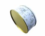 Round Christmas Cookie Tin Box Cookie Tin Box Round Metal Tin Can