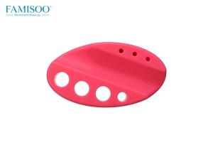 China Permanent Makeup Accessories Rubber Tattoo Ink Cup Holder Multi Colored factory
