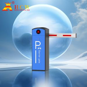 China HCW Parking Barrier Gate with Adjustable Operation Speeds Cold-Rolled Steel Chassis and Aluminum/Foam Arms for Enhanced Security factory