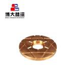 Casting CH430 Piston Wear Plate for Customized Multi Cylinder Cone Crusher Spare