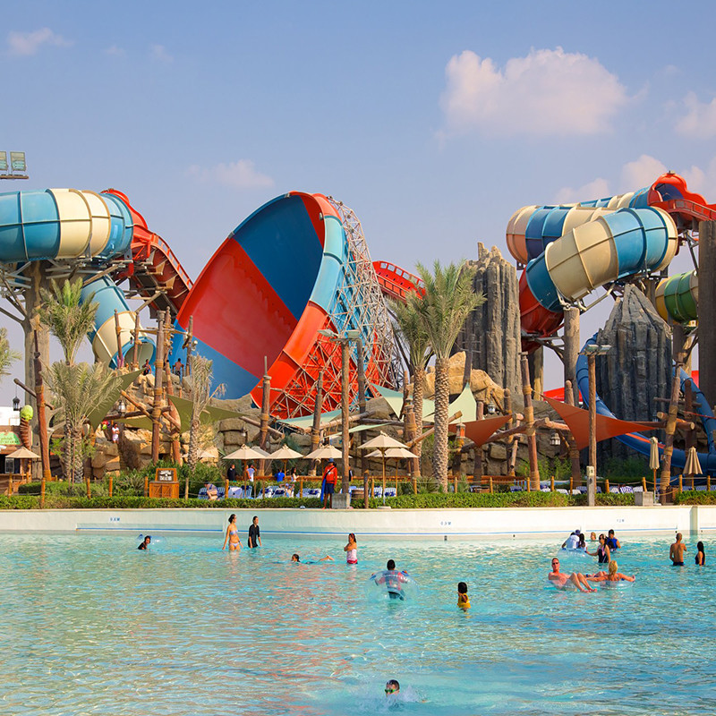 Slide Amusement Swim Wave Pool Outdoor Water Park Water Playground