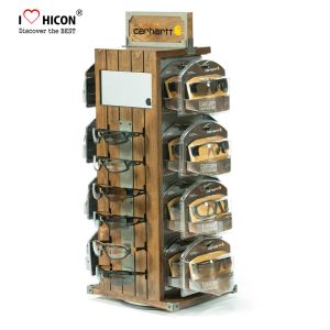 China Save 15% Sunglasses Display Case Shipping Cost Slatwall Sunglass Display factory