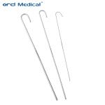 Silver Color Endotracheal Tube Introducer Stylet , Endotracheal Intubation