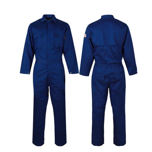 Flame-Resistant Workwear Safety Overalls Mining Work Uniform Set Custom Jacket