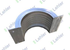 China Double V Wire Screen With Smooth Filtration Surface ISO Certification factory