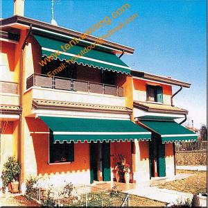 China Patio Balcony Motorized Remote Control Automatic Retractable Awning factory