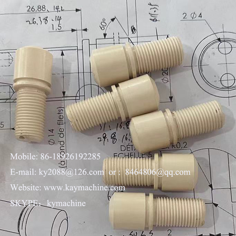 Polyetheretherketone Tecapeek Delrin PC PEEK ABS POM Plastic Mechanical CNC