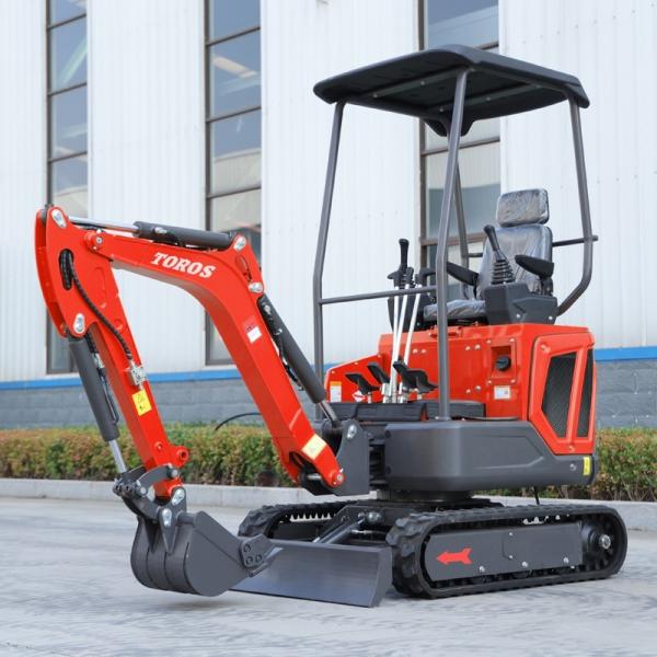 Slewing Speed 10 Rpm Mini Crawler Excavator 16mpa For Construction Projects