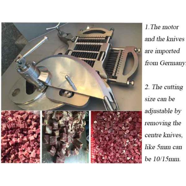 Frozen Meat Fish Dicer Dicing Machine Cutting Machine Meat Cutter