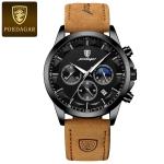 High Performance Belt Watch with Quartz Movement and Water Resistance 30m-50m