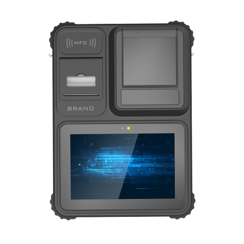ISO7816 Mobile Fingerprint Biometric Device ODM Ten Fingers Equipment Tablet