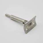 Stainless steel 304 rail connector RS0872 post to rail tube satin finishing, M8,