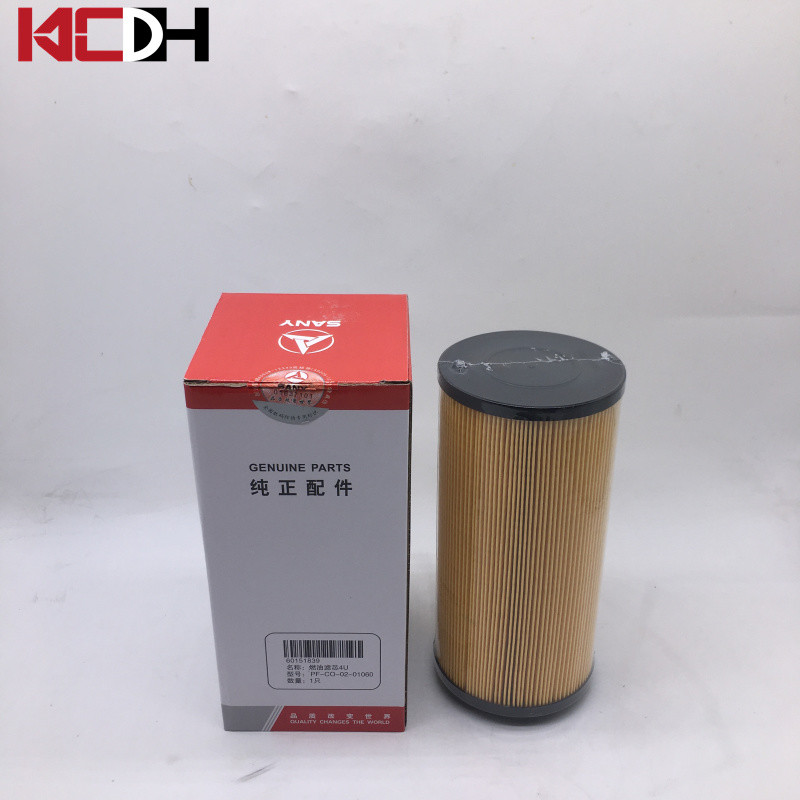 Sany Excavator Engine Parts Fuel Filter Diesel Filter Element 60151839