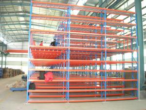 China Prefabricated Steel Frame Warehouse Free Standing Modular Mezzanine Floor Kits factory