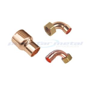 China Custom 1/2" - 24" Copper Tube Fittings 45 Degree Copper Pipe Elbow For Refrigerator factory