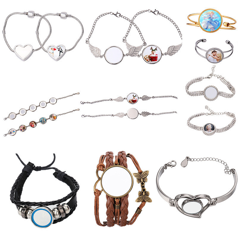 Sublimation Ins Bracelet Personalized Gifts Fashion Handchain For Sublimation Photo Printing