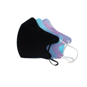 China White Three Dimensional 3 Layer Disposable 3D Protective Face Mask Dust Resistant factory