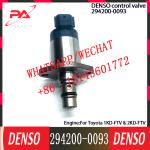 DENSO Control Valve 294200-0093 Regulator SCV valve 294200-0093 For Toyota 1KD
