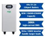 48V 51.2v 20kwh 15kwh 25kwh Solar Energy Lithium Battery 100Ah 300ah 500ah 400ah