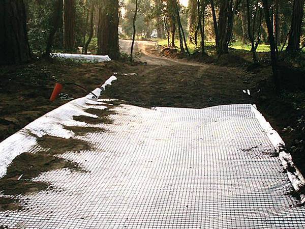 Rigid Strength Composite Geogrid 20 Kn 30 Kn 40 Kn Biaxial Geotextile Composite Polyester Geogrid